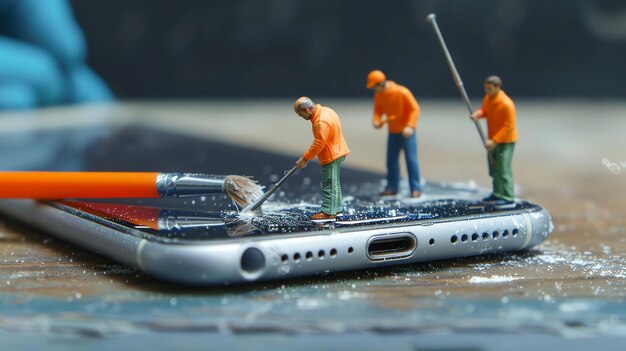 Same-day phone repair near Runnemede